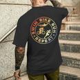 スイム・バイク・ラン・リピート レトロヴィンテージ トライアスリート・トライアスロン用 メンズTシャツ バックプリント 彼への贈り物