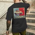 タイガー1装甲vi戦車 Ww2 ドイツ装甲車両 Afvアート 長袖tシャツ メンズTシャツ バックプリント 彼への贈り物
