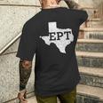 テキサスシルエットのept El Paso Txデザイン。 メンズTシャツ バックプリント 彼への贈り物