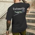 ドイツ ウォーバード I フォッケウルフ Fw 190 I Ww2 エアクラフト メンズTシャツ バックプリント 彼への贈り物