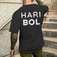 ハリ・ボル メンズTシャツ バックプリント 彼への贈り物