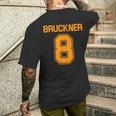 ブルックナー第8交響曲面白いスポーツ Bruckner 8 メンズTシャツ バックプリント 彼への贈り物