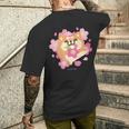 ボンレス犬とボンレス猫 桜 ボンレス犬 メンズTシャツ バックプリント 彼への贈り物