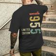 ヴィンテージ 1955 71 歳のギフト 限定版 71 歳の誕生日 メンズTシャツ バックプリント 彼への贈り物