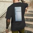 冷蔵庫 メンズTシャツ バックプリント 彼への贈り物