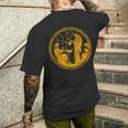 女神アテナと英雄ヘラクレス古代ギリシャ美術神話 メンズTシャツ バックプリント 彼への贈り物