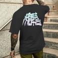 日本 ブレイク ダンス チーム 威舞喜 メンズTシャツ バックプリント 彼への贈り物