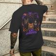 猫 安息日 猫 ヘビー ロック バンド パロディ 長袖tシャツ メンズTシャツ バックプリント 彼への贈り物