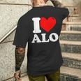 私はすべての名前が大好きです メンズTシャツ バックプリント 彼への贈り物