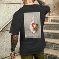雄鶏と鶏 1900 大原興村 和農場生活 長袖tシャツ メンズTシャツ バックプリント 彼への贈り物
