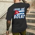 面白いキューバのハバナキューバの旗、アセレ・ケ・ボラ 長袖tシャツ メンズTシャツ バックプリント 彼への贈り物