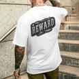 Cool Reward スピーチエンブレム メンズTシャツ バックプリント 彼への贈り物
