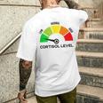 Cortisol Leveltresschool Andtudents メンズTシャツ バックプリント 彼への贈り物