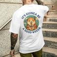 Cute Guinea Pig Tank Top Men's Back Print T-Shirt Gifts for Him