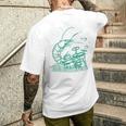 Instrument Musique Batterie Drôle Crevettes T-shirt imprimé au dos Cadeaux pour lui
