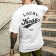 Koga Local 古賀市ローカル 故郷 メンズTシャツ バックプリント 彼への贈り物