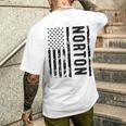 Norton 苗字 urname Team Norton Family Reunion 長袖tシャツ メンズTシャツ バックプリント 彼への贈り物