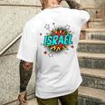 Personalized Name Comic Pop Art Superhero Israel Tank Top Men's Back Print T-Shirt Gifts for Him Personalized Name Comic Pop Art Superhero Israel Tank Top Men's Back Print T-Shirt Gifts for Him