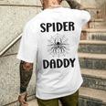 Small Cutepider Man Quotepider Daddy メンズTシャツ バックプリント 彼への贈り物