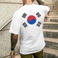 South Korea Korean National Flageoul メンズTシャツ バックプリント 彼への贈り物
