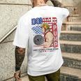 Trump Donald Pump Make Americatrong Again メンズTシャツ バックプリント 彼への贈り物