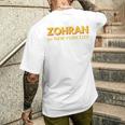 Zohran Mamdani ニューヨーク市長用 面白い クール トレンディ プログレッシブ メンズTシャツ バックプリント 彼への贈り物