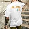 アイルランド国旗 聖パトリックの日 メンズTシャツ バックプリント 彼への贈り物