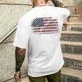 アメリカ国旗 アメリカ 星条旗 Usa Flagtars Andtripes メンズTシャツ バックプリント 彼への贈り物