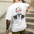 カルト指導者 反トランプ 反大統領 ドナルド・トランプ メンズTシャツ バックプリント 彼への贈り物