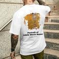 グスタフ・クリムト作 アデル・ブロッホバウアー・グランジの肖像 メンズTシャツ バックプリント 彼への贈り物
