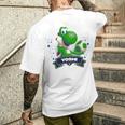 ザ・スーパーマリオギャラクシー・ムービー Yoshi Champion 長袖tシャツ メンズTシャツ バックプリント 彼への贈り物