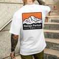 ナンガパルバット メンズTシャツ バックプリント 彼への贈り物