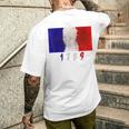 フランス革命 1789年 メンズTシャツ バックプリント 彼への贈り物