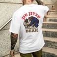 ブラジリアン柔術 Bjj クマのように訓練する 長袖tシャツ メンズTシャツ バックプリント 彼への贈り物