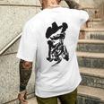 嵐嵐 書道 メンズTシャツ バックプリント 彼への贈り物