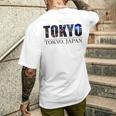 東京ジャパン メンズ レディース シティデザイン メンズTシャツ バックプリント 彼への贈り物