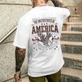 米国アメリカンイーグル アメリカ国旗 パトリオット Usa 男性用 メンズTシャツ バックプリント 彼への贈り物