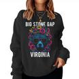 Bigtone Gap バージニア Usa クマと花のデザイン 長袖tシャツ レディーススウェットシャツ