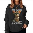 Chihuahua Mommy チワワ ママ ママ 母の日 ママ おもしろ チワワ レディーススウェットシャツ
