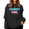 Chubby Girl 長袖tシャツ レディーススウェットシャツ