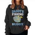 Daddy's Fishing Buddyon Daughter ギフトtシャツ レディーススウェットシャツ