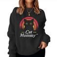 Cat Lady Mommy Cat Lovers Retro La Mejor Mamá De Gatos De La Historia Sudadera Mujer