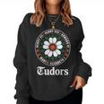 Tudor Kings、Queens Monarchs Of English History Rose レディーススウェットシャツ