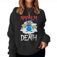 Napalm Death Rainbow Bunny ピンク ナパーム デスラビット レディーススウェットシャツ