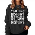 History Teacher Appreciation Teachingocialtudies レディーススウェットシャツ