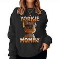 Yorkie Mommyヨーキー ママ 母親 母の日 ママ かわいい ヨークシャー・テリア レディーススウェットシャツ