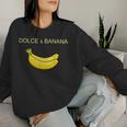 Dolce And Banana ファニーキュートグラフィックデザインバナナtシャツ レディーススウェットシャツ 彼女への贈り物