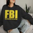 Fbi Bidenの指示に従うアパレル 面白い 男性 女性 レディーススウェットシャツ 彼女への贈り物