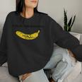 Vintage Dolce And Banana Novelty Graphic & Cool s レディーススウェットシャツ 彼女への贈り物