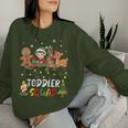 Toddler Squad Elf Reindeer Students Merry Christmas Teacher Women Sweatshirt Gifts for Her Toddler Squad Elf Reindeer Students Merry Christmas Teacher Women Sweatshirt Gifts for Her
